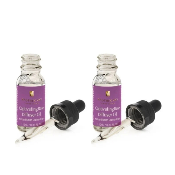 Dr Botanicals Captivating Rose Diffuser Oil Duo 2 x 10ml