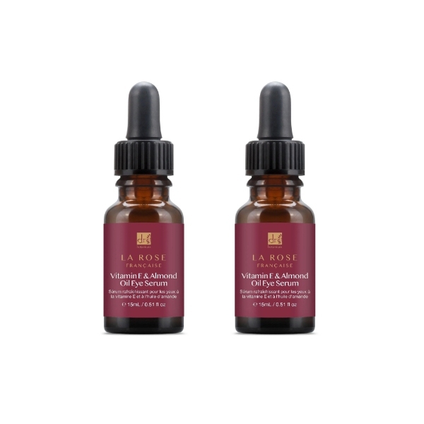 Dr Botanicals La Rose Francaise Eye Serum Twin Pack 2 x 15ml