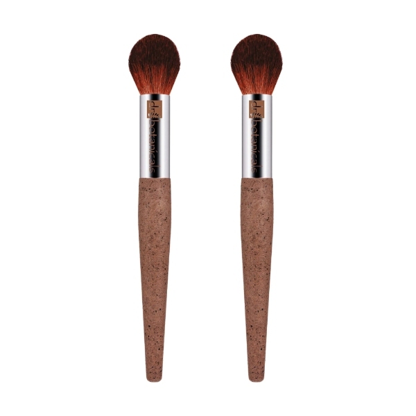 Dr Botanicals Coffee Ground Illuminating Brush Twin Pack