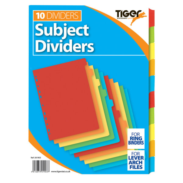 Tiger Divider (Pack of 10) (A4)