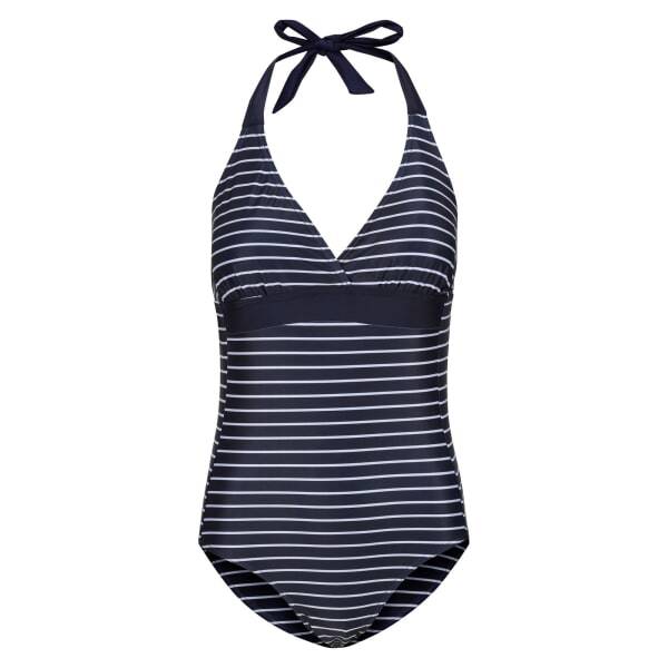 Regatta Womens Flavia II Striped One Piece Swimsuit (8)