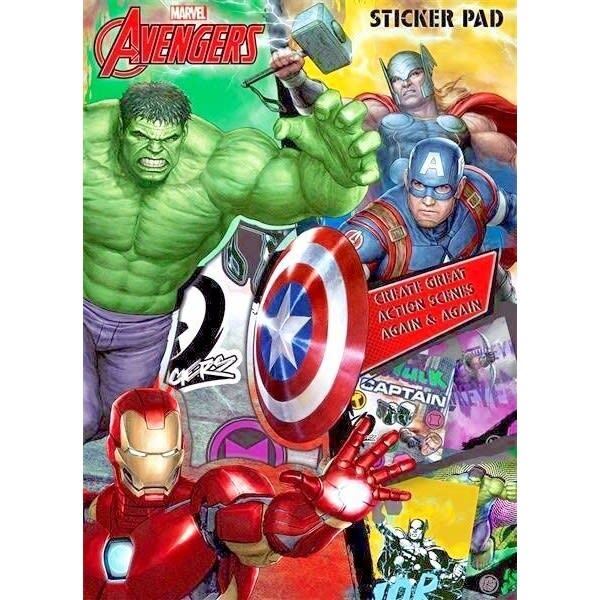 Marvel Avengers Sticker Pad