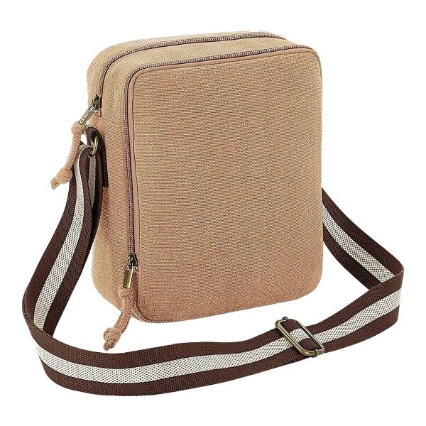 Quadra Vintage Canvas Mini Crossbody Bag