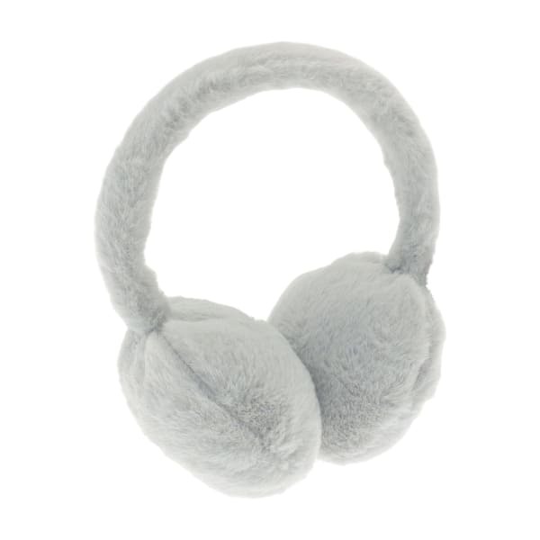 Ribbon Faux Fur Earmuffs