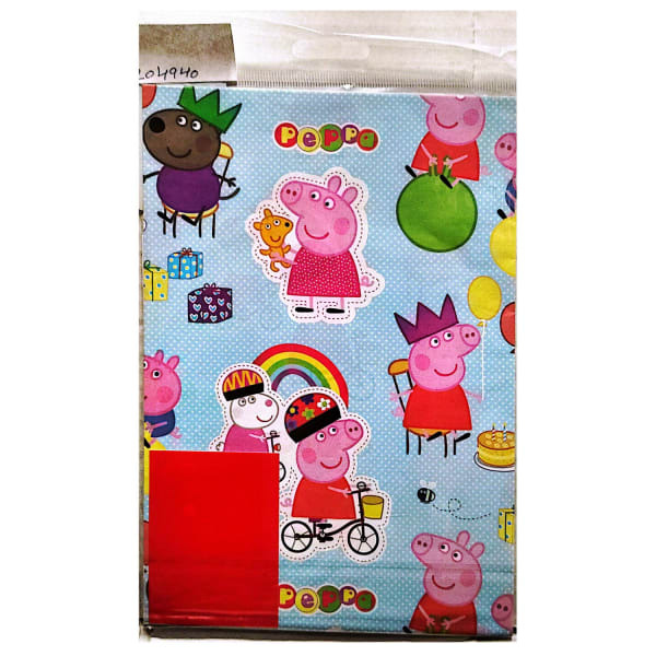 Peppa Pig Birthday Gift Wrap Sheets Set