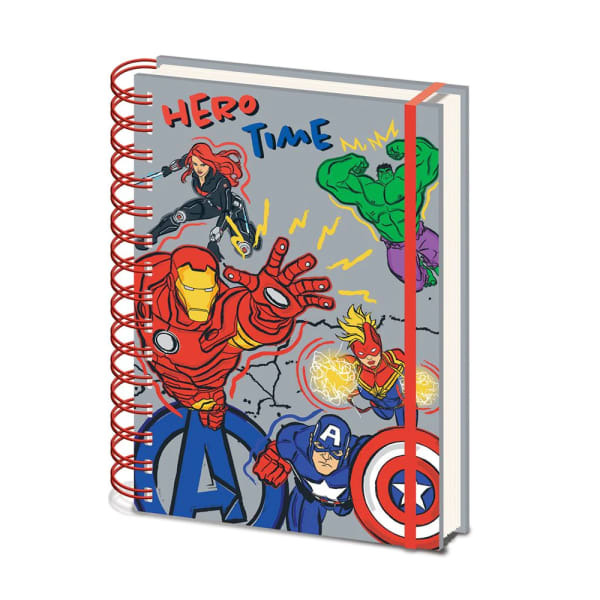 Avengers Hero Club A5 Notebook (21cm x 15cm x 1.7cm)