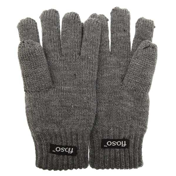 FLOSO rens Unisex Knitted Gloves (3M 40g) (12-13 Years)