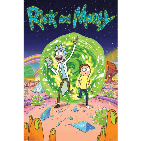 Rick And Morty Portal Poster