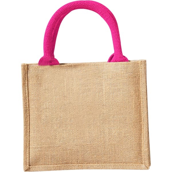 Westford Mill Jute Mini Gift Bag (6 Litres) (Pack Of 2)