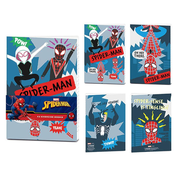 Spider-Man Sketch A5 Notebook (Pack of 2)