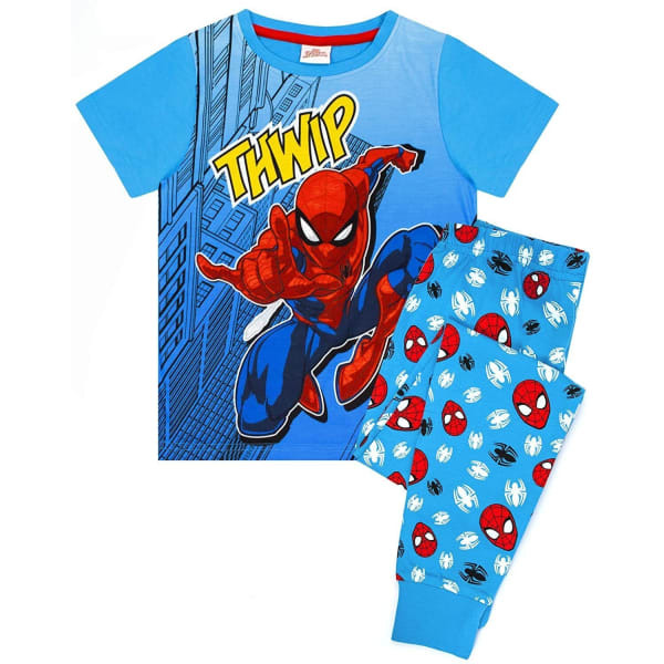 Spider-Man Kids Comic Pyjama Set (6-7 Years)