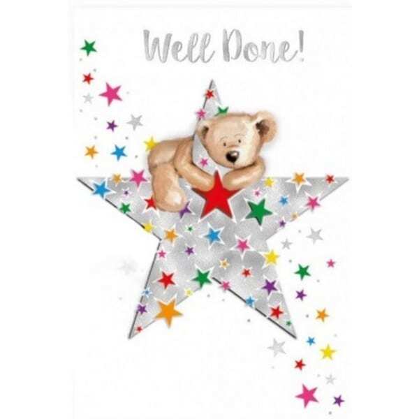 Simon Elvin Well Done Cute Card (Pack of 6)