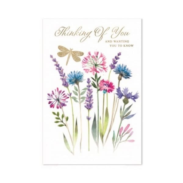 Simon Elvin Thinking Of You Sympathy Card (Pack of 6)