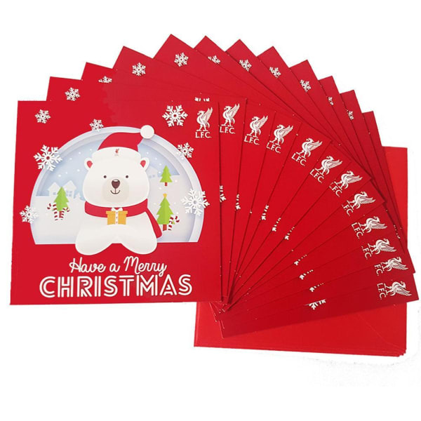 Liverpool FC Christmas Card (Pack of 12)