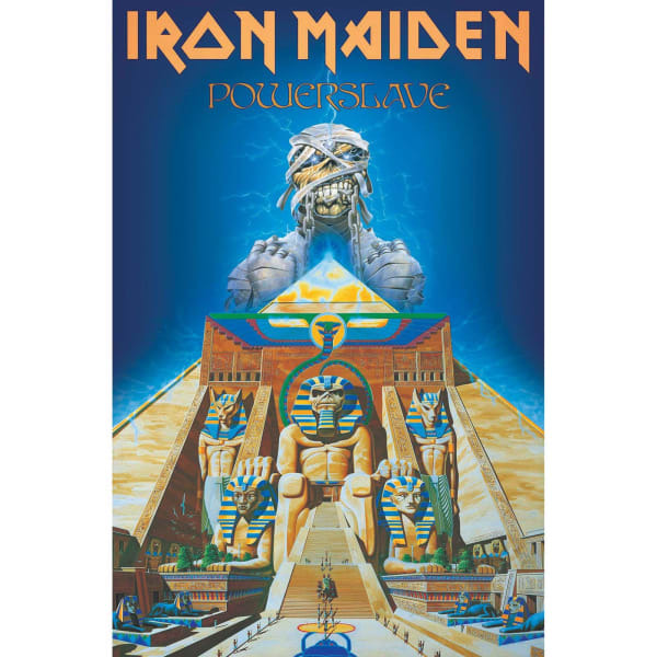 Iron Maiden Powerslave Textile Poster (106cm x 70cm)