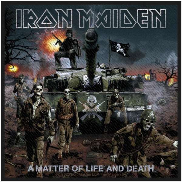 Iron Maiden Matter Of Life And Death 2020 Standard Patch