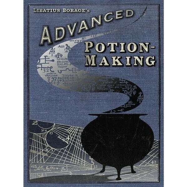 Harry Potter Potion Making Framed Canvas Print (60cm x 80cm)