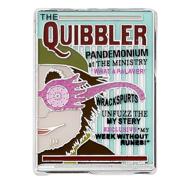 Harry Potter Quibbler Enamel Badge