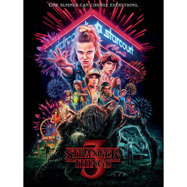 Stranger Things Summer Of 85 Canvas Print (60cm x 80cm)