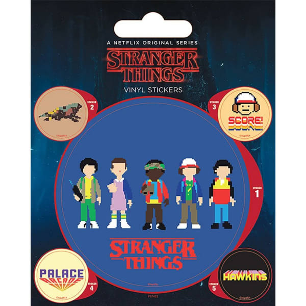 Stranger Things Vinyl Stickers (Pack of 5)