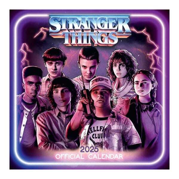 Stranger Things 2025 Square Wall Calendar (30cm x 30cm)