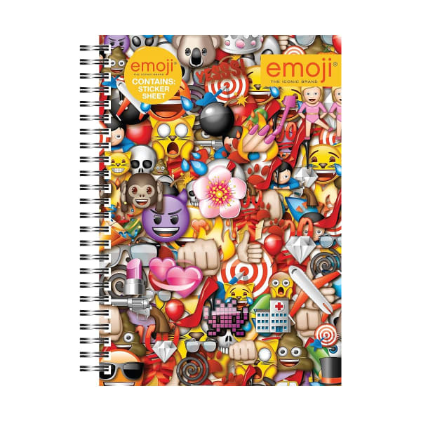 Emoji Icons A5 Notebook