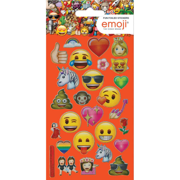 Emoji Foil Stickers