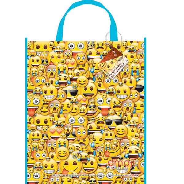 Emoji Plastic Tote Bag (L)