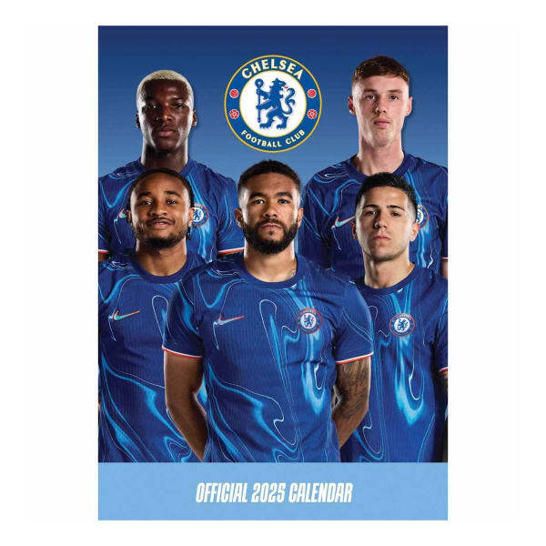 Chelsea FC 2025 A3 Wall Calendar