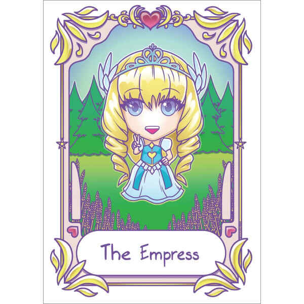 Deadly Tarot The Empress Kawaii Poster