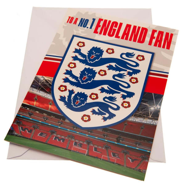 England FA Wembley Stadium Birthday Card