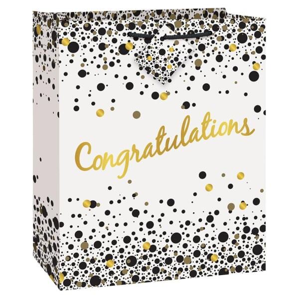 Unique Party Speckle Paper Congratulations Gift Bag