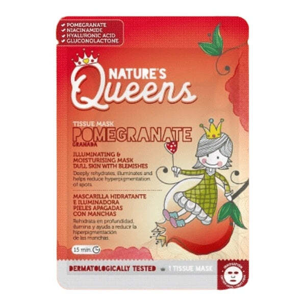 Nature's Queens Illuminating & Moisturising Tissue Mask 25g