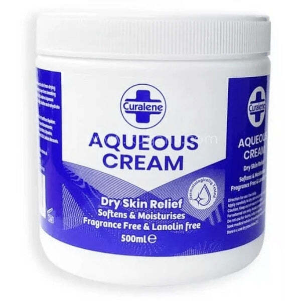 Curalene Aqueous Original Dry Skin Relief Body Cream 500ml