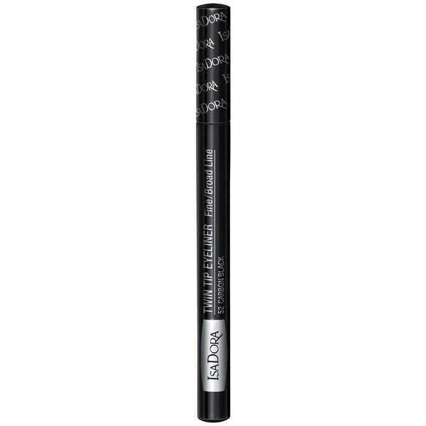 IsaDora Twin Tip Eyeliner 1ml - 52 Carbon Black