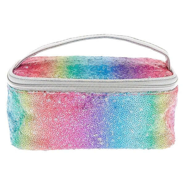 Bags Unlimited Sequin Make Up Bag - Rainbow