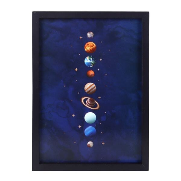 Something Different Solar System Framed Print