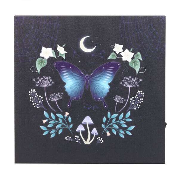 Something Different Midnight Moth Light Up Canvas