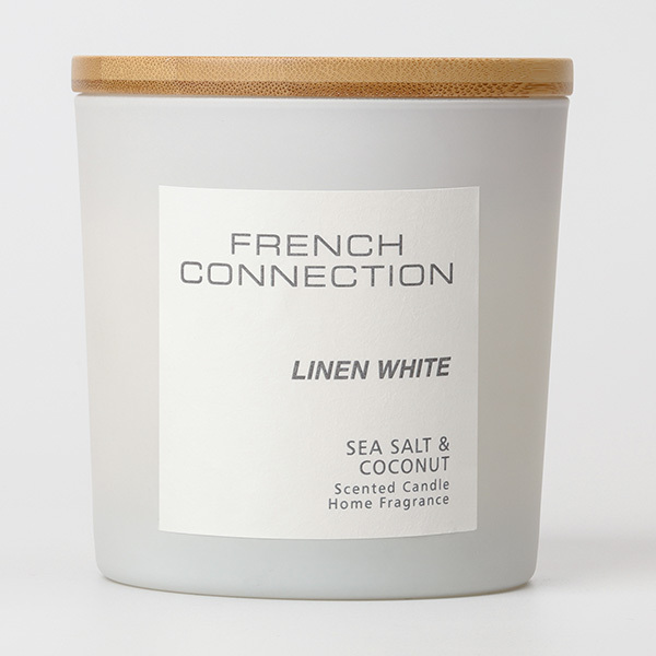 French Connection Pastel Range Sea Salt & Coconut Candle 322G