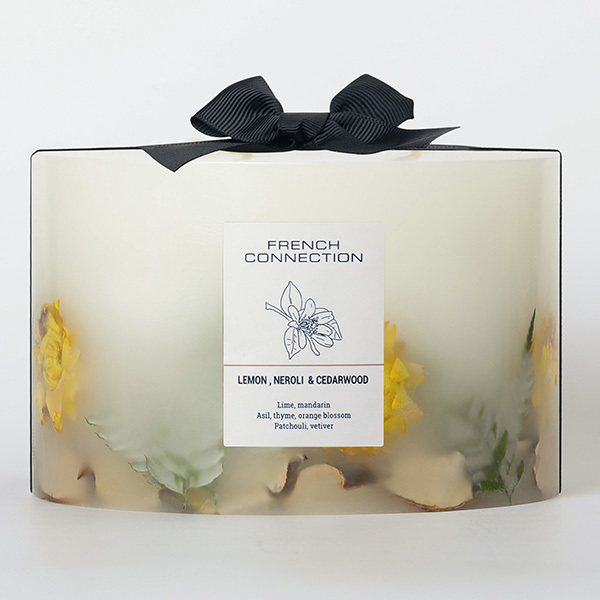 French Connection Botanical Infused Lemon, Neroli & Cedarwood Candle