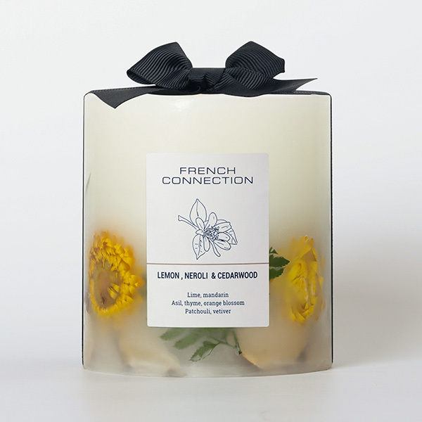 French Connection Botanical Infused Lemon, Neroli & Cedarwood Candle