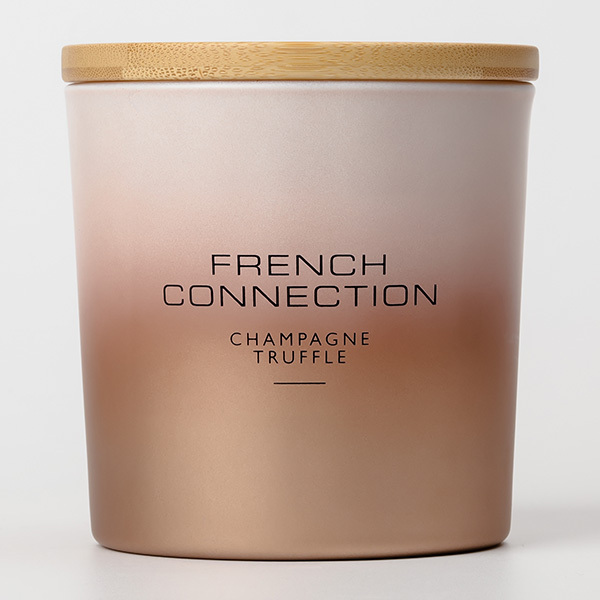 French Connection Ombre Champagne Truffle Candle 322G