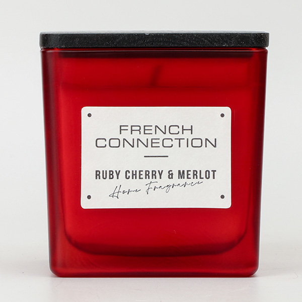 French Connection Autumn Range Cherry & Merlot Candle 200G