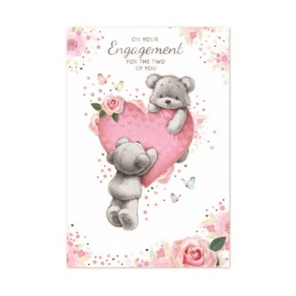 Simon Elvin On Your Engagement Anniversary Card (Pack of 6)