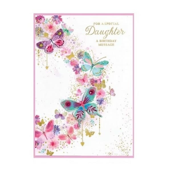 Simon Elvin For A Special Daughter Card (Pack of 6)