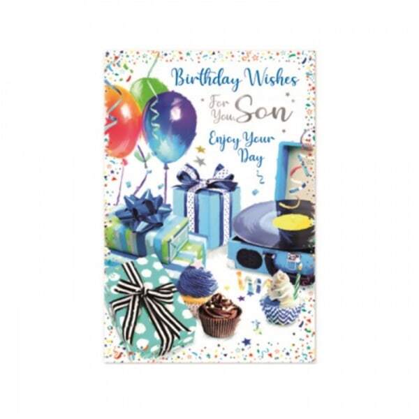 Simon Elvin For You Niece Balloons Card (Pack of 6)