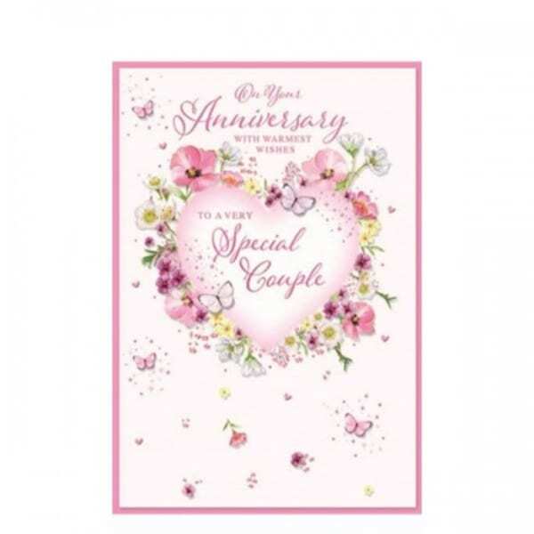 Simon Elvin On Our Anniversary Doves Card (Pack of 6)