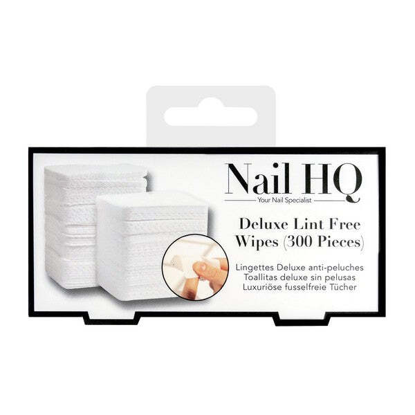 Nail HQ Deluxe Lint Free Wipes (300 Pieces)