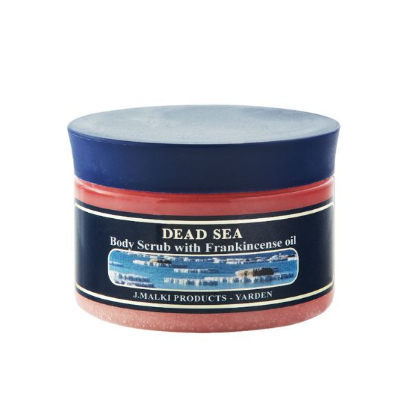 Malki Dead Sea Natural Body Scrub with Frankincense Oil 300ml