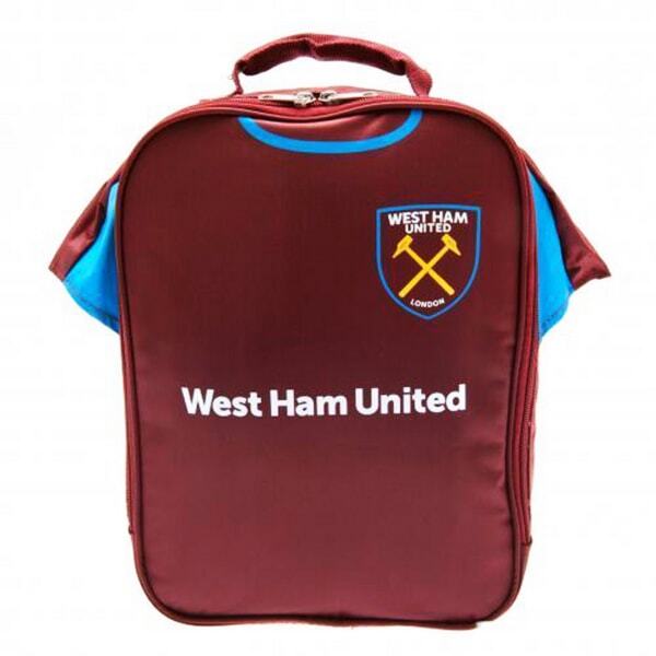 West Ham FC Official Insulated Football Kit Lunch Bag